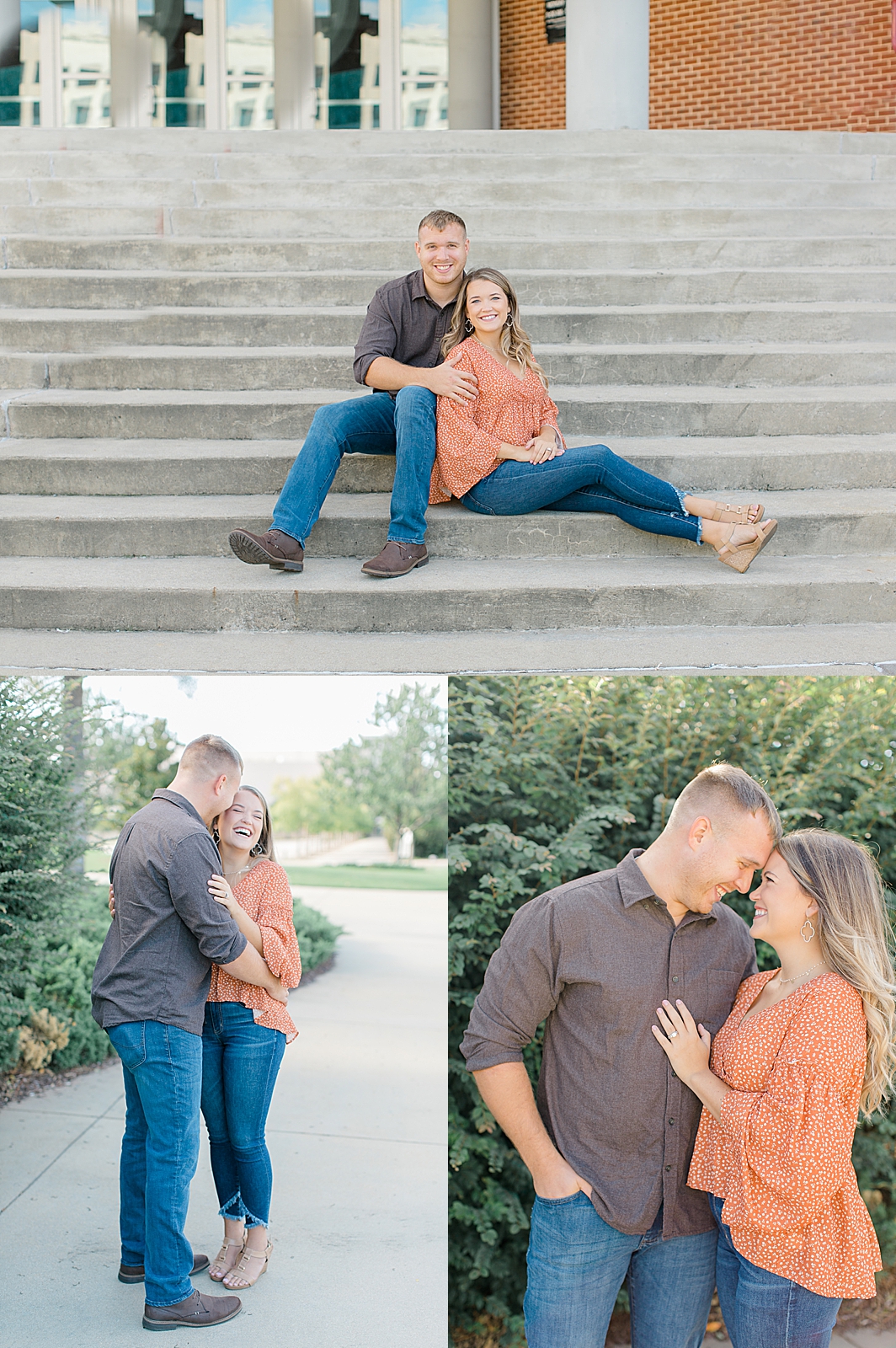 Downton Columbia South Carolina Engagement Session with Ashleigh Donahue Photography
